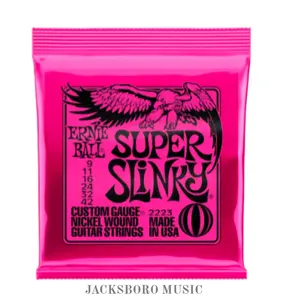 Ernie Ball SUPER Slinky Strings (9-42) Ernie Ball SUPER Slinky Strings (9-42)