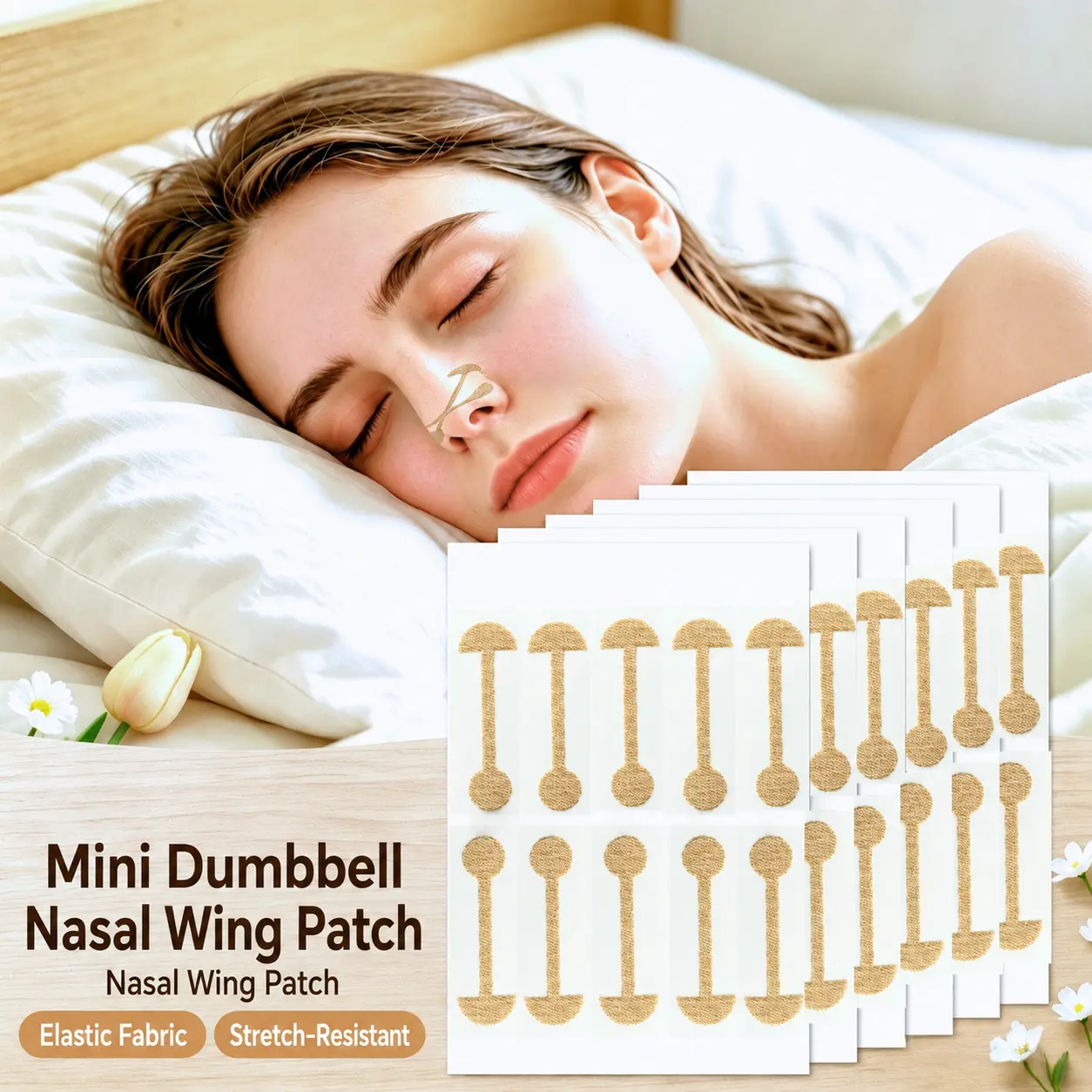 Invisible Nose Beauty Tape – Soft Self-Adhesive Nose Styling Strips with Flexible Elastic Design for Makeup Prep & Everyday Beauty Routine