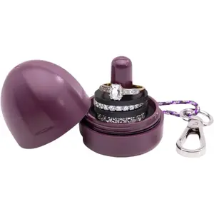 Holder ,  Organizer and Storage, Portable   Holder,  Box  Container, Gym Accessory, and Travel  Case (Deep Plum)