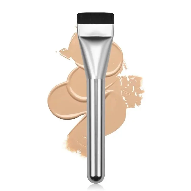 Flat Top Makeup Brush, Cosmetics Brush, Makeup Tool for Light and Thin Base Makeup, Makeup Accessories for Women & Girls, Flat Foundation Brush