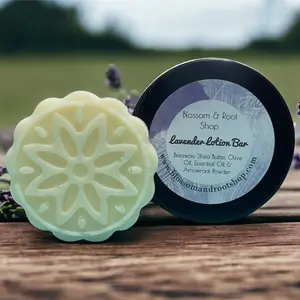 Lavender Beeswax hand Lotion Bar