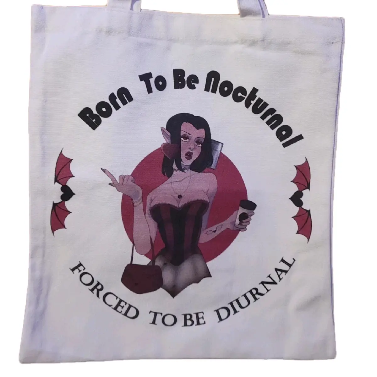 BATTY LUGOSI Vampire Tote Bag