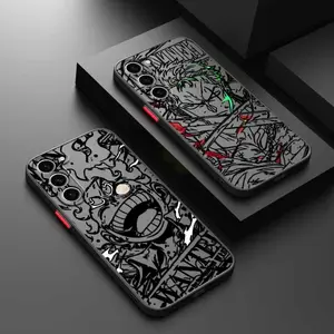 Cool Anime New  Cover For Samsung S26 S25 S24 S23 S22 S21A12-A16 A25 A35 A52 A54 FE Ultra Plus Lite Frosted Translucent Soft Phone Case