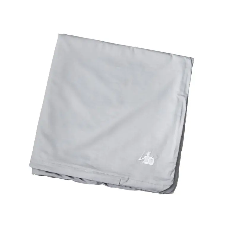 DefenderShield Blanket Duvet Cover - 100% Cotton 300 Thread Count Luxurious Sateen Finish for Small Medium Large & X-Large EMF Protection Blankets