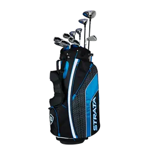 Men's Strata Ultimate 16-Piece Set in Black/Blue | Size: Standard Mens Regular Flex