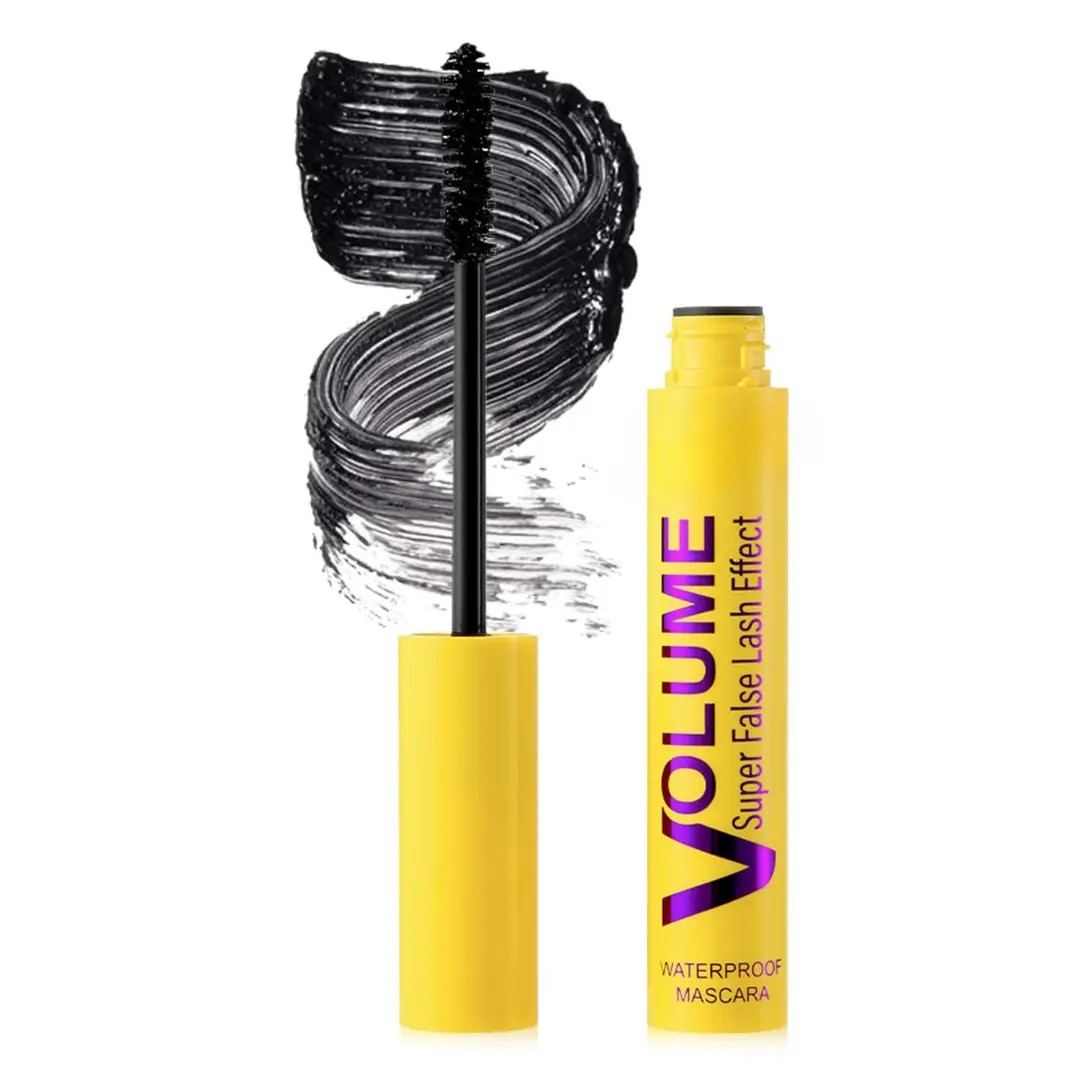 Colossal Bubble Mascara - Waterproof, Smudge-Proof, Clump-Proof, Volumizing Cosmetic for Natural Eyelashes (1PC)