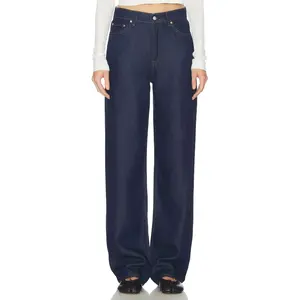 GRLFRND Bella Low Rise Boyfriend in Rinse