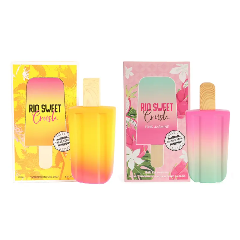 Women's Perfume Bundle - Rio Sweet Crush and Rio Sweet Crush Pink Jasmine - Spray Perfume Eau de Parfum for Women 100ml/3.4fl.oz.