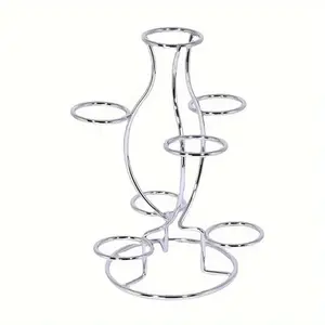 Sturdy Marble Ball Metal Display Stand without Ball, Creative Elegant Display Stand, Home Organizer Storage Holder for Home & Office Room Decoration, Display Storage Rack