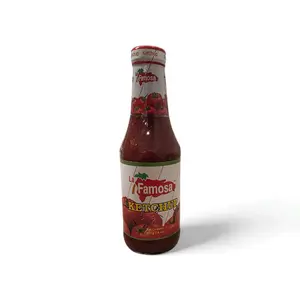 La Famosa Ketchup - 275ml Bottle of Rich Tomato Flavor Condiment for Sandwiches and Burgers