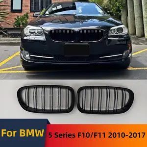 Front Bumper Grill Kidney Grille Splitter Air Dam Mesh For Car Vehicle BMW F10 F11 5 Series 520i 528i 530i 535i 530d 550i Tuning Accessories