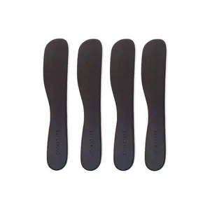 Earlywood Handcrafted Wooden Condiment Spreader Set for Soft Cheese, Butter, Peanut Butter and Jam Kitchen Utensils