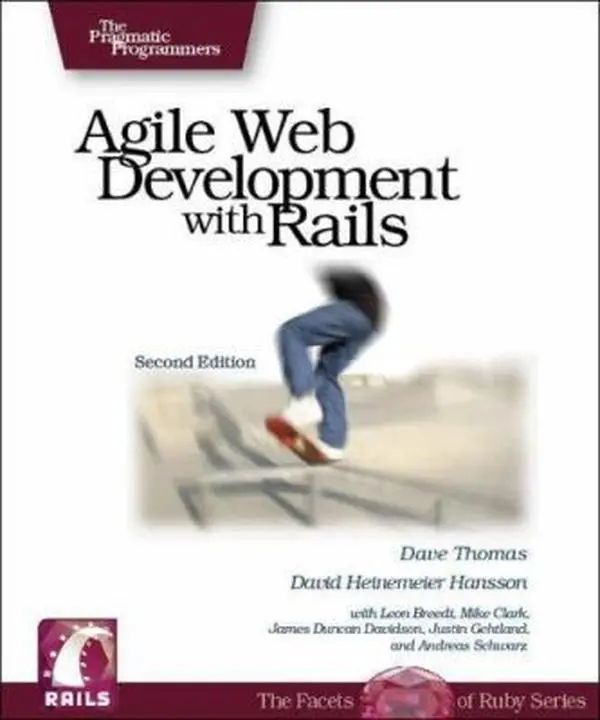 USED-Agile Web Development with Rails, 2nd Edition by Dave Thomas (Paperback)