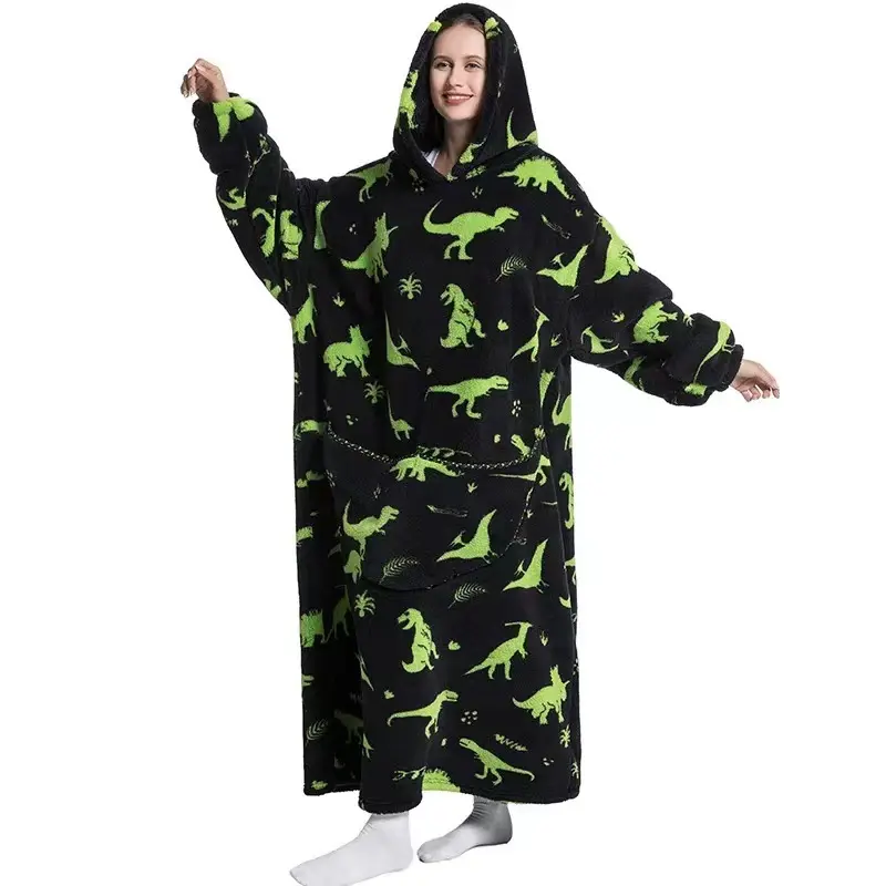 Two tone dinosaur warm suit   enlarged v