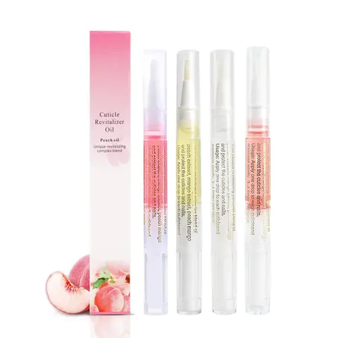 Organic Cuticle Oil Pen - Unisex Manicure Prep Essential with Mild Nail Care Formula, Easy-to-Use Twist & Massage Application, Home Use, Growth & Strengthening, Brightening, Moisturizing, Acrylic Nail Ready