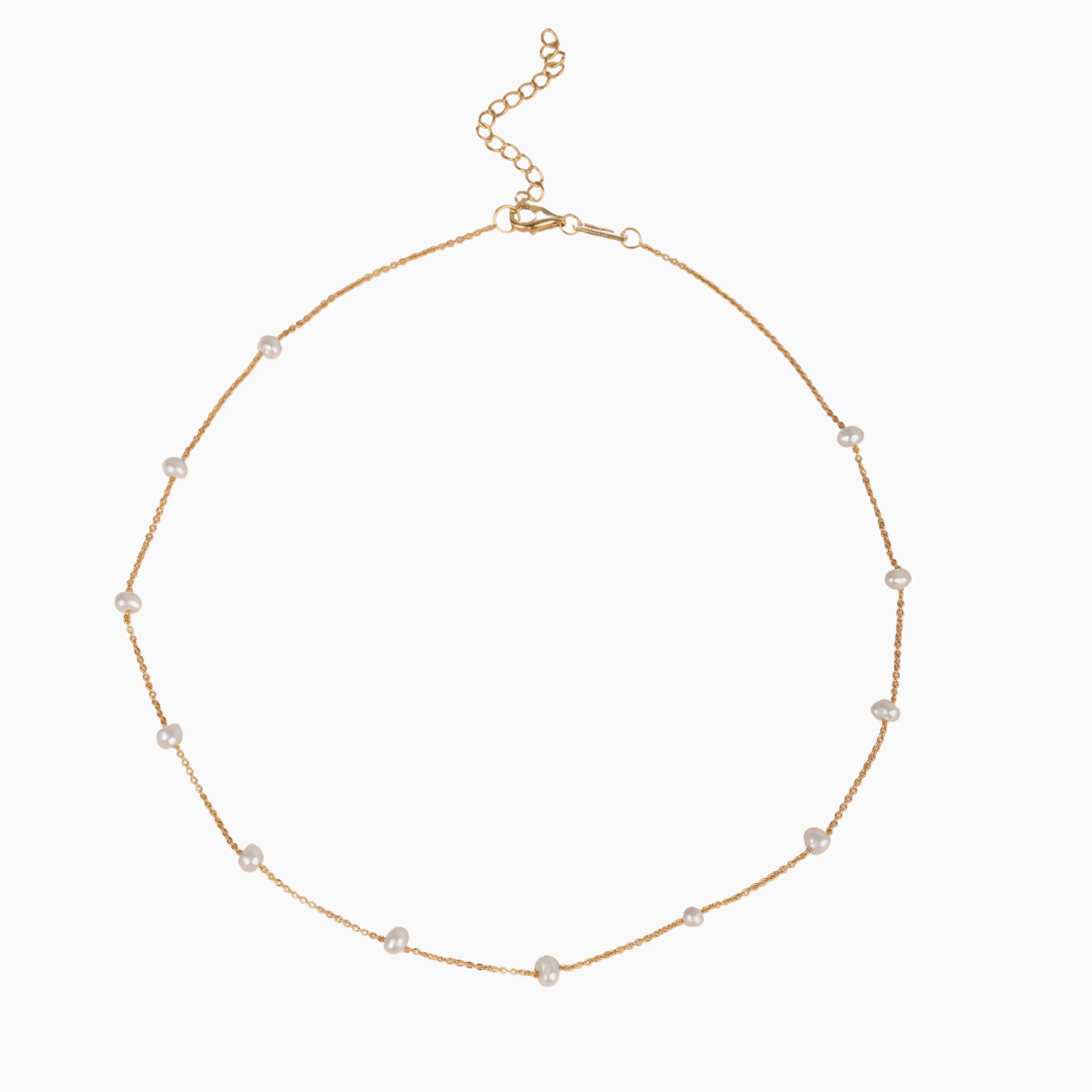 Chloe White Pearl Necklace