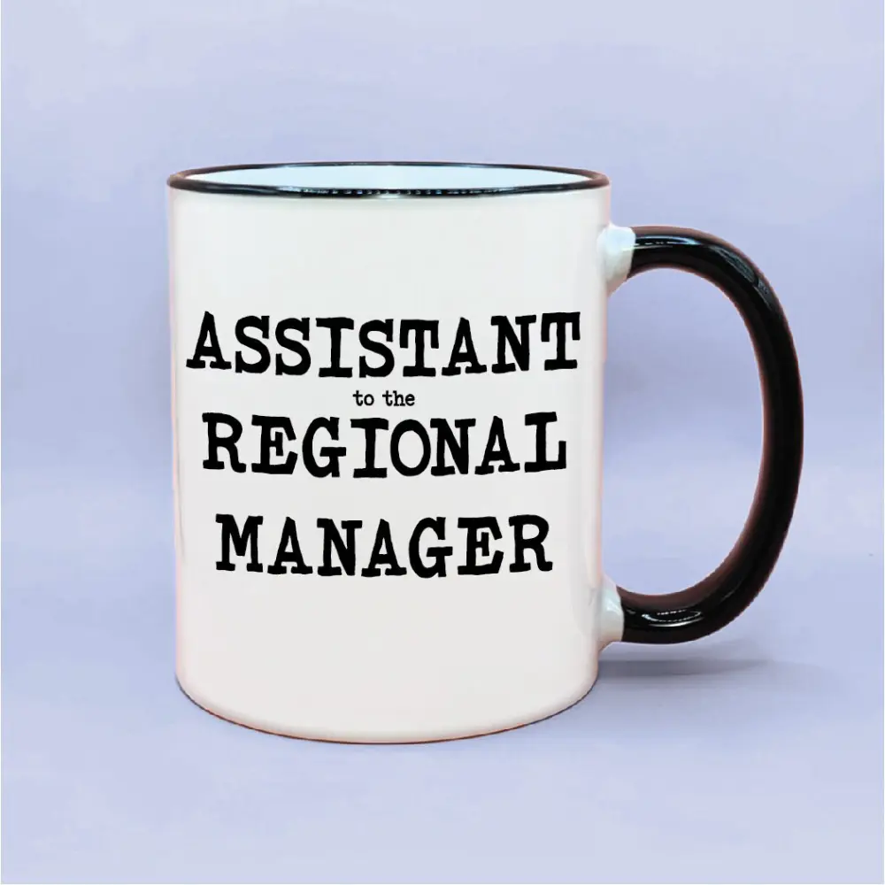 Assistant to the Regional Manager Coffee Mug, The Office TV Show Inspired Gift, The Office Fan Gift Idea, Michael Scott Paper Company Coffer