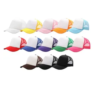 Foam Mesh Trucker Cap | UV Protection Breathable Summer Sun Hat Casual Baseball Hat