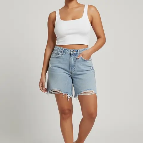 Junie Judy Blue Rigid Magic HW Short