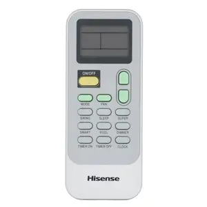 Hisense 1849621 for Hisense Air Conditioner Remote Control