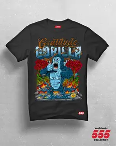 555 Gratitude Gorilla Tee
