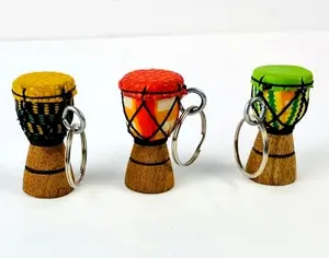 Mini African Drum Keychain - Djumbo