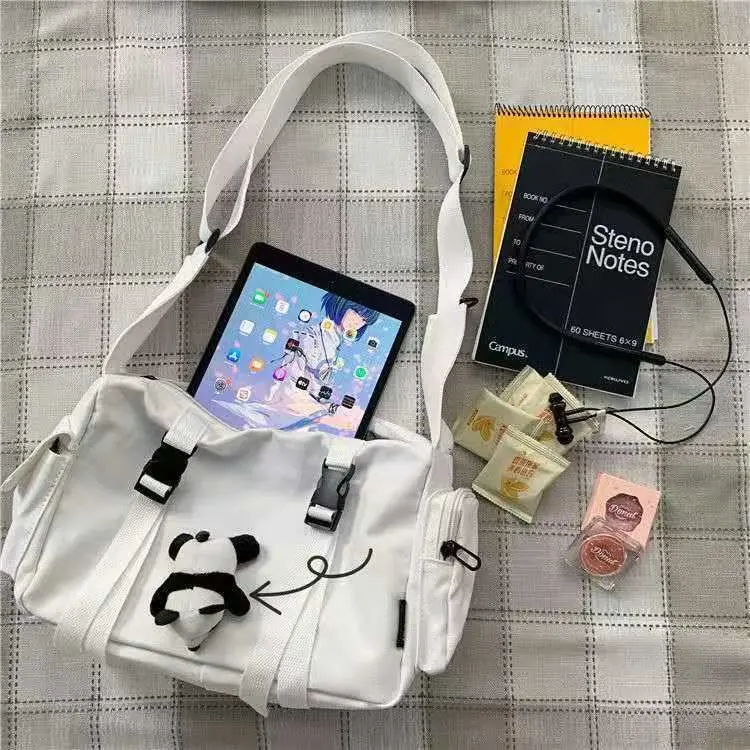 818 white + panda pendant