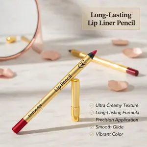 Lip Liner Pencil With Ultra Creamy And Long Lasting Formula + Precise Application + Vibrant Color Lip Liner Pencil With Ultra Creamy And Long Lasting Formula + Precise Application + Vibrant Color