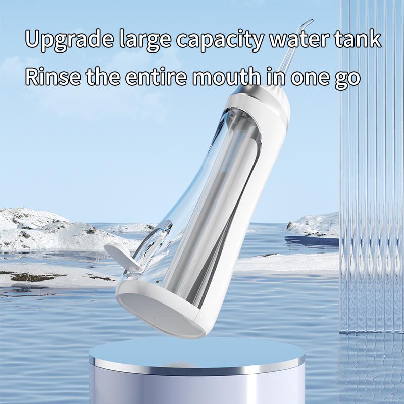 DILIEN Water Flosser for Teeth - Cordless Portable Oral Irrigator, Powerful and Rechargeable Whitening Tablets