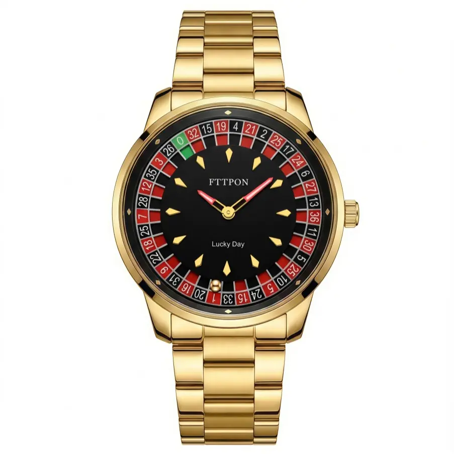 Strip Nails - Gold（steel bracelet）
