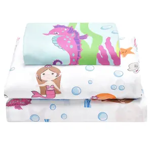 Everyday Kids Mermaid 3-Piece Twin Size Sheets Set