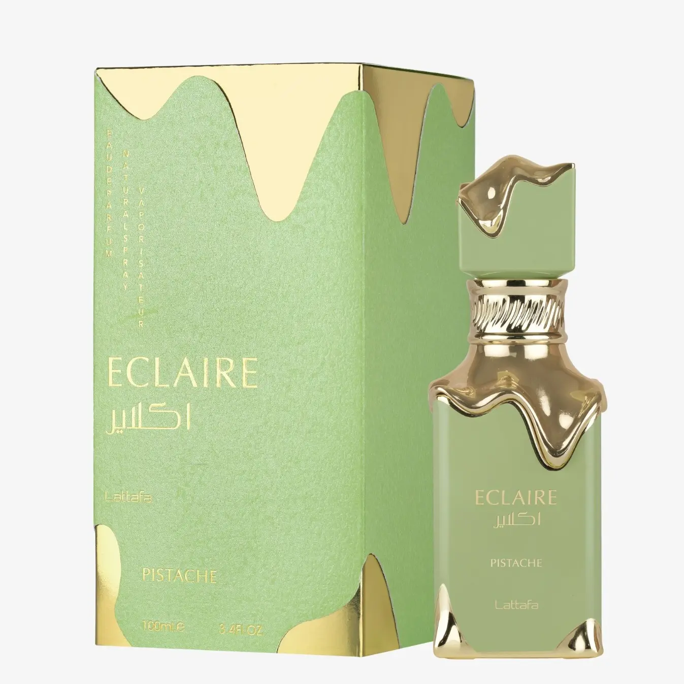 Lattafa Eclaire Pistache Eau de Parfum Unisex 3.4 oz