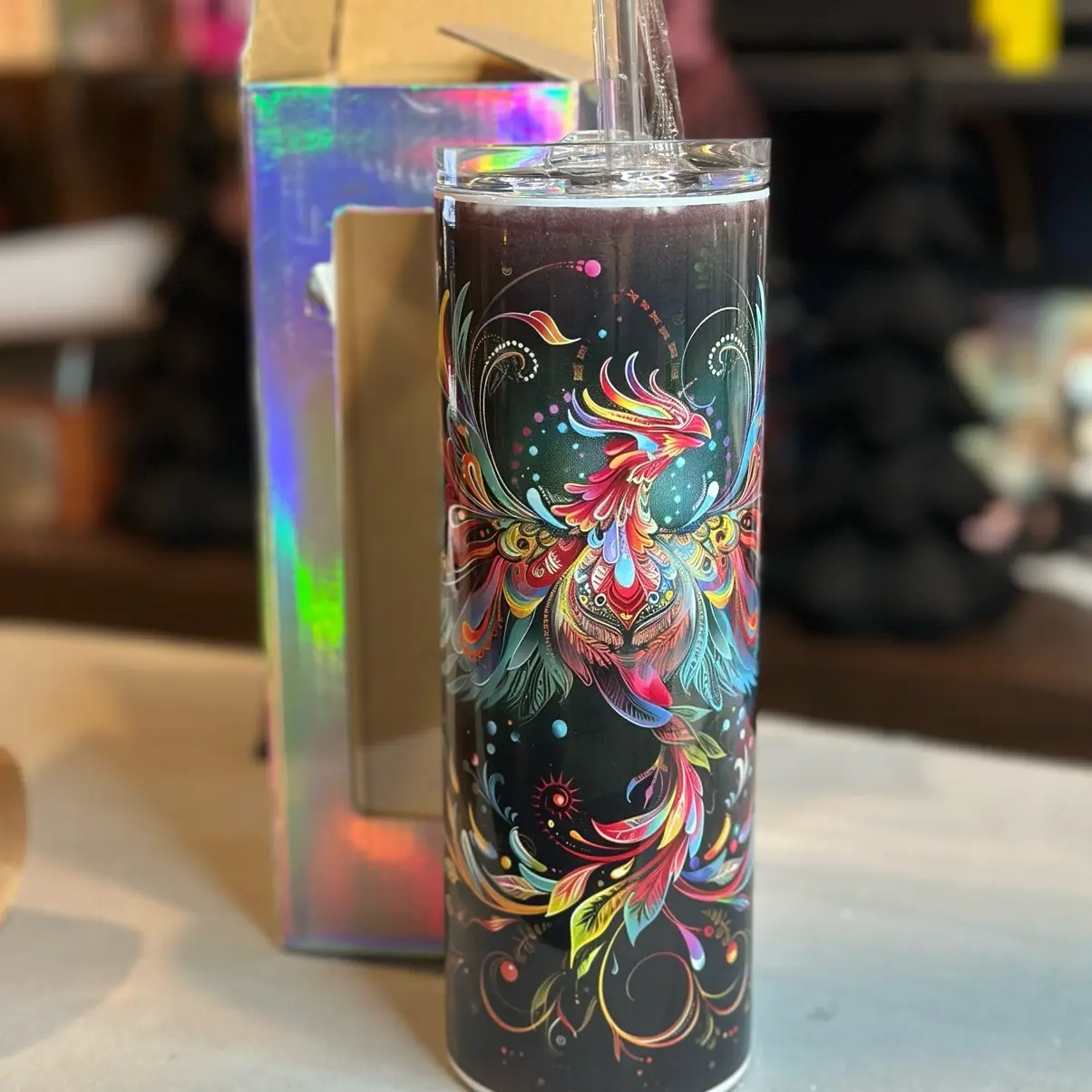Phoenix 20oz Skinny Tumbler - Perfect for Your Beverage Needs - Bottle, Drinkware