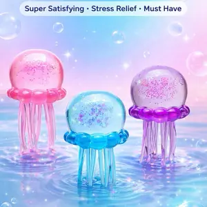 Viral Jellyfish Squishy Toy – Stress Relief Fidget