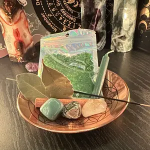 Money Bowl Kit, Wealth Bowl, Prosperity Bowl, Abundance Manifestation, Abundance Drawing Spell, Feng Shui Bowl, Witchcraft, Feng Shui, Entryway decoration,  Ornaments