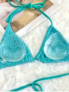 Invisible Adhesive Bra Pads, Thick Waterproof Silicone Cup Inserts, Cute Strapless Triangle Lifters, Comfortable Breast Support, Fit