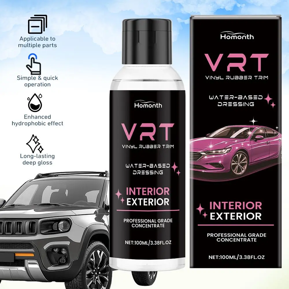 【SUMMER SALE】Automotive Paint Care Restorer Kit - 100ml 2026 Gloss Booster, Polymer Coat, Protector Wax, Acrylic Wax, Surface Cleaner, Tool-Free Apply, Oxidation Fix, Scratch Repair, Dust & UV Resistance, Easy Use for All Vehicles, Car Care Routine, Dust,