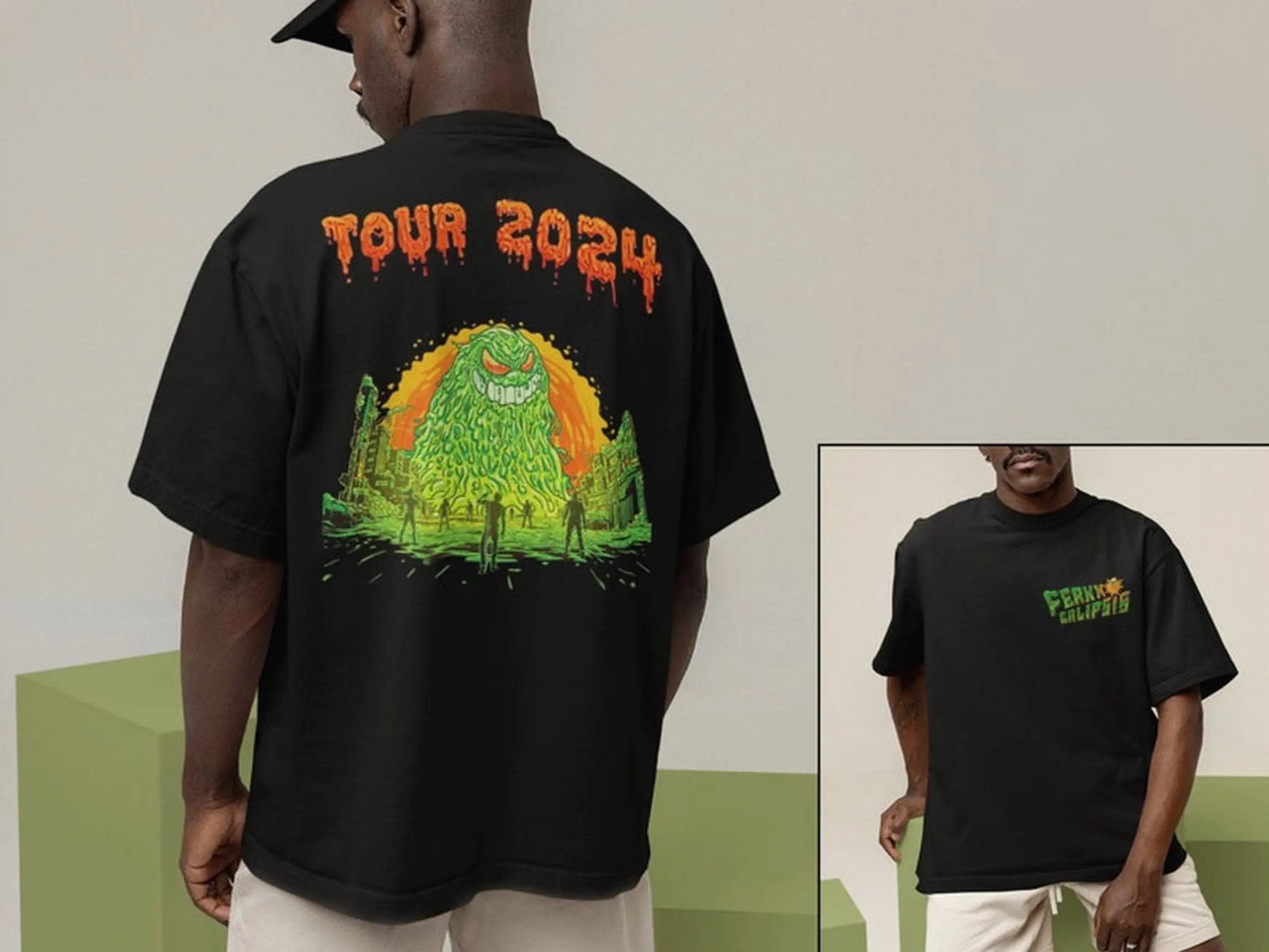 FERXXOCALIPSIS OG Tour Shirt, 2024 Tour, Feid Merch, Ferxxo Shirt, Nitrojam Merch