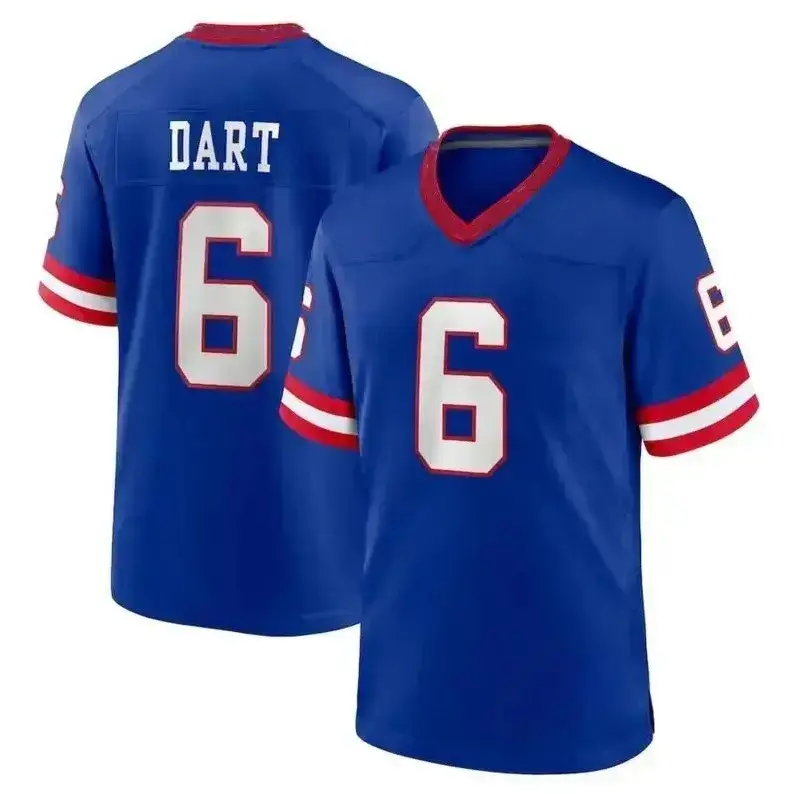 Football Jersey Jaxson Dart #6 Vintage Style Sports Fan Replica Shirt
