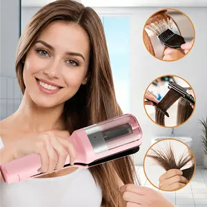 2-in-1 split hair trimmer and hair clipper, Hair styling tools, USB rechargeable split hair trimmer, hair cutting tool for damaged split hair, hair care, automatic split hair trimmer, including limite