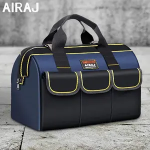 Electrician Tool Bag, Oxford Cloth Wear-resistant Multi-pocket Waterproof Storage Hand Bag, Suitable for Workshops, Auto Repair, Homes, Gardens, Portable Tool Bag