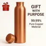 32oz pure copper water bottle, copper tumbler/copper cups for hydration# stay hydrated# stayfit