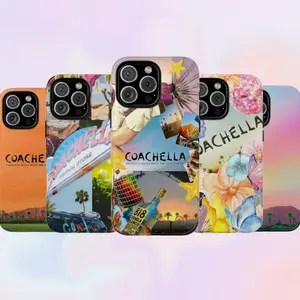Coachella 2026 Festival music Phone Case, Cute Aesthetic Festival Cover for iPhone & Samsung Series, gift for him,her