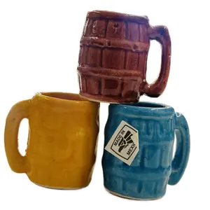 Mexican Mini cantaritos for tequila shots