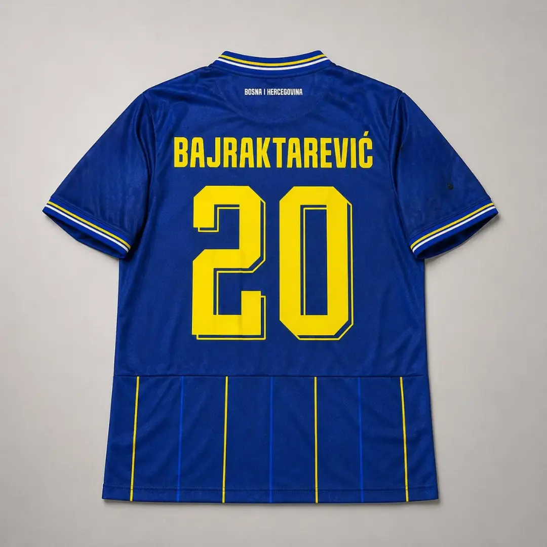 Men's Bosnia & Herzegovina Jersey 2026 - Fan Edition Sports Shirt Men's Bosnia & Herzegovina Jersey 2026 - Fan Edition Sports Shirt