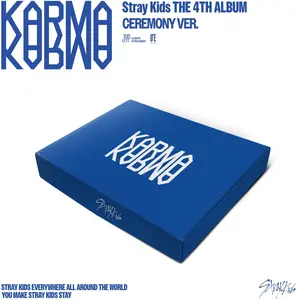 Stray Kids - Karma [Ceremony Ver.]  [COMPACT DISC - CD] Postcard, Photo Book, Photos, Poster, Stickers, Ticket Ed