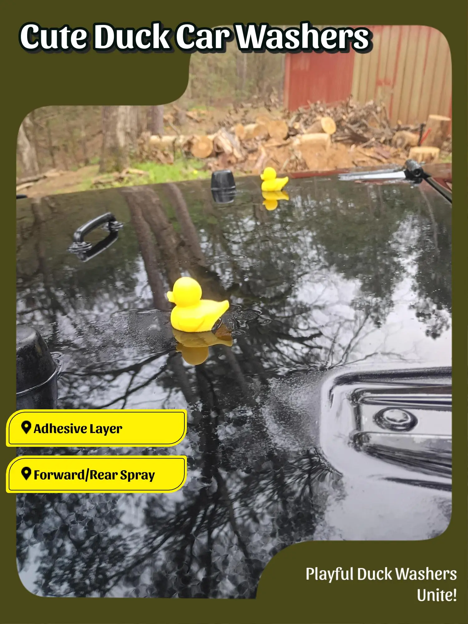 Jeep Duck Washer - (multiple colors)1990s-2018 Car Wash Accessory Car Wash Jet