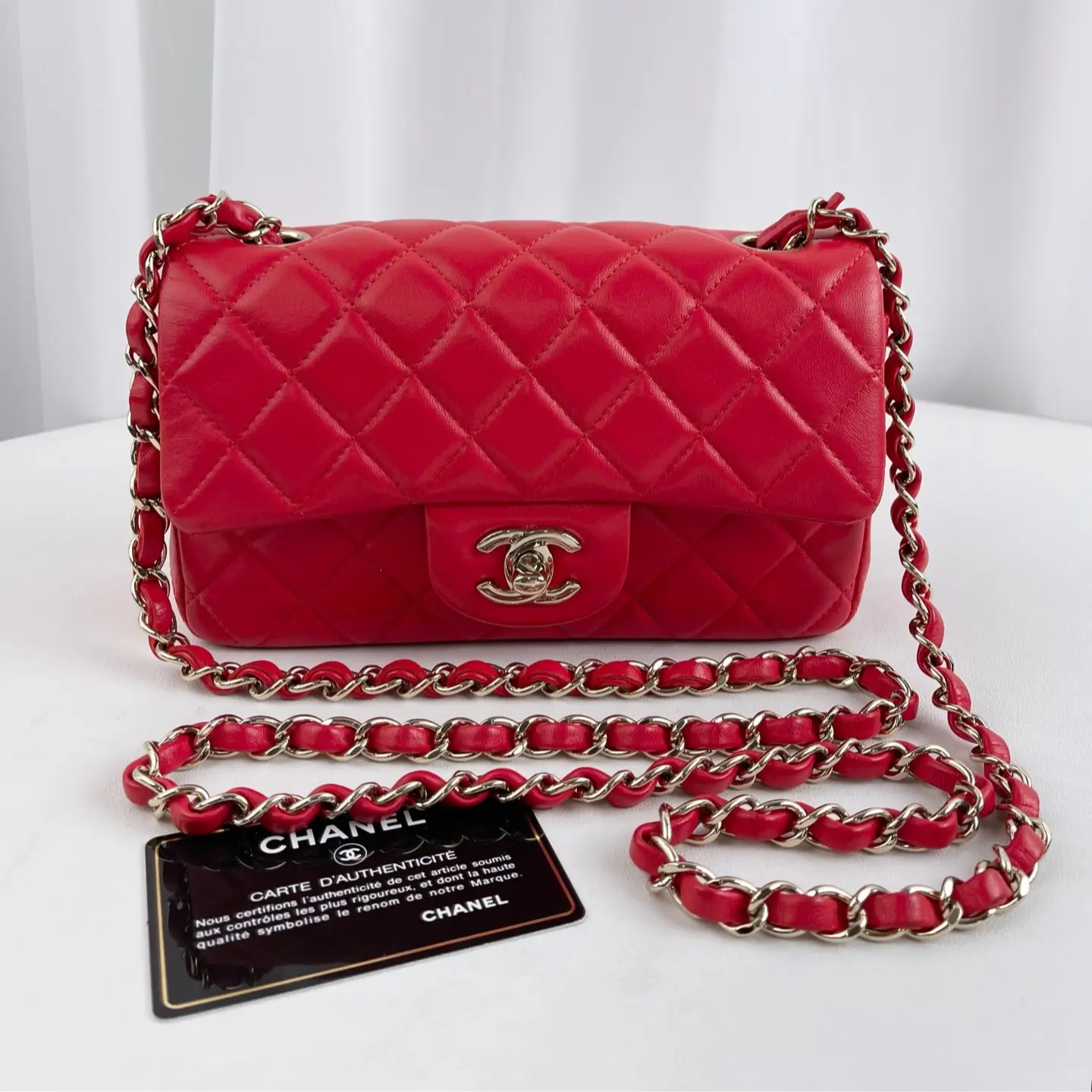 Pre-owned CHANEL 26th Mini Matelasse 2017 2018 24335272