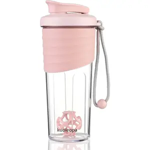 Shaker Bottle for Protein Mixes，24 oz，Protein Shaker Bottles with Whisk Ball, Mixer Bottle, Protein Bottle,Portable Pre Workout Whey Protein Drink Shaker Cup，Pink