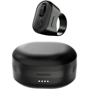 Scrolling Ring Bluetooth Remote Control, Page Turner for iPad & Android Tablet Ebook Reading, Bluetooth Connected, Remote Control for iPhone Series, iPad, Android Phone, and More